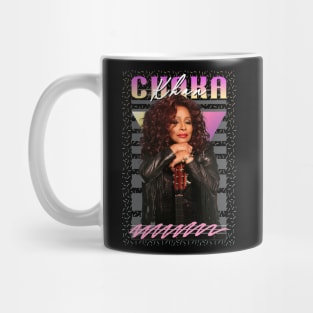 Chaka Khan Retro Aesthetic 70s Fan Art Mug